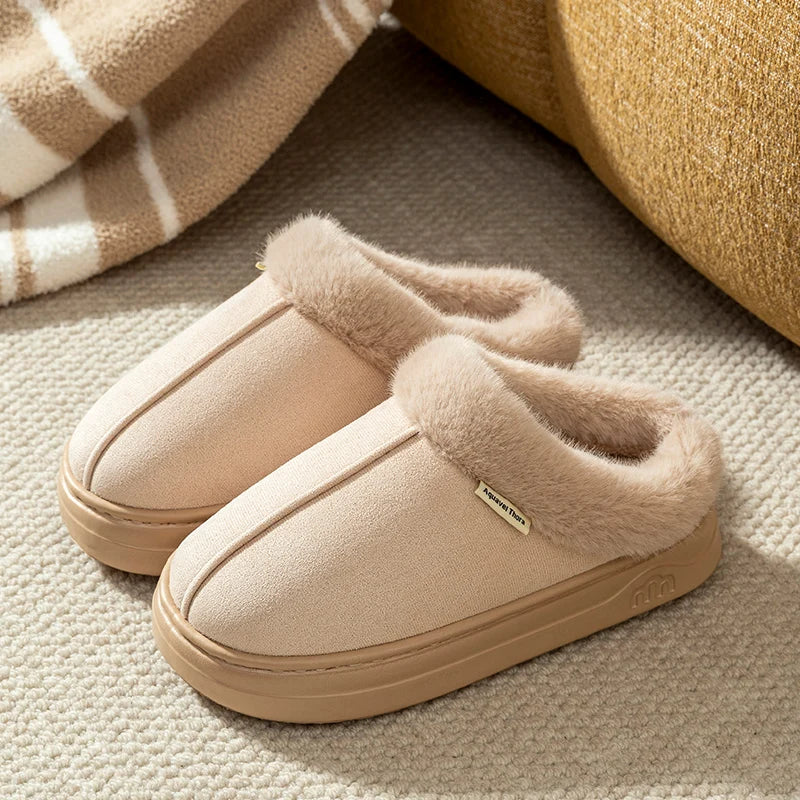 Pantoufles Fourrées Cocooning - Confort D'Hiver