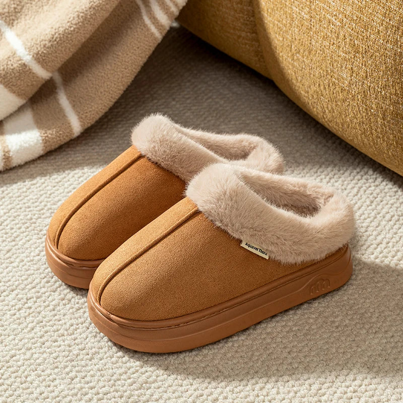 Pantoufles Fourrées Cocooning - Confort D'Hiver
